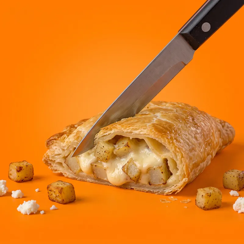 Pastelito de papa con queso