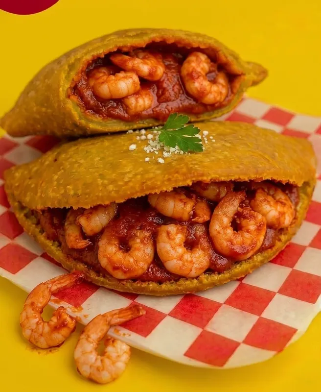 Empanada de camarón